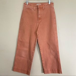 Madewell Pink/orange Pants